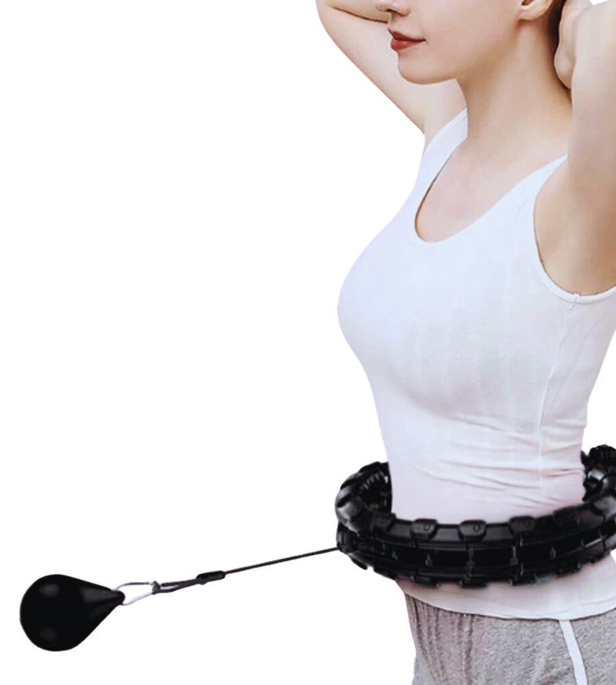 Cerchio Hula Hoop Vita Sottile Sport Ginnastica Palestra Fitness 30-42 cm
