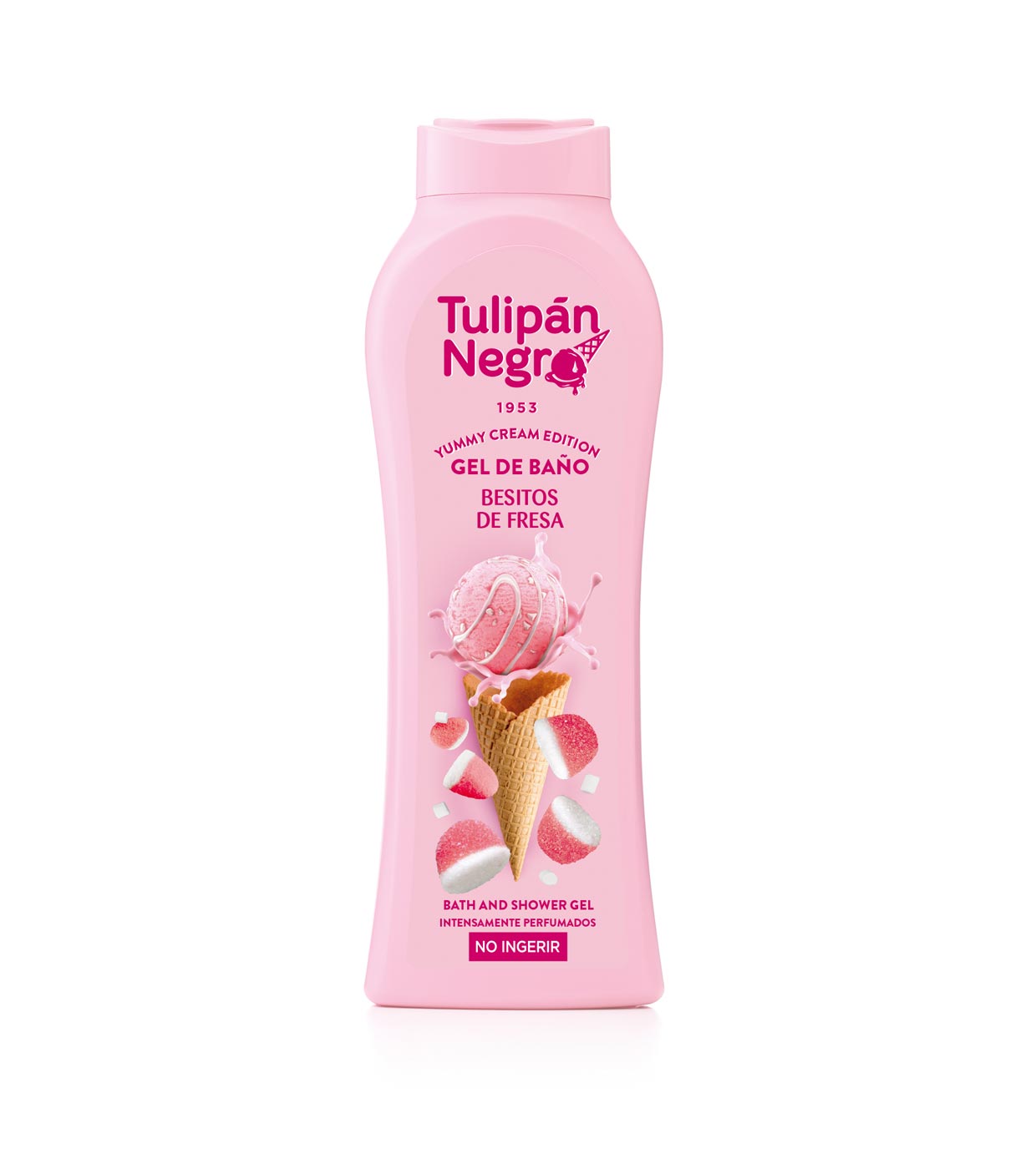 Tulipan Negro Bagnoschiuma Gel Bagno Doccia Super Profumato Shower Gel 650ml