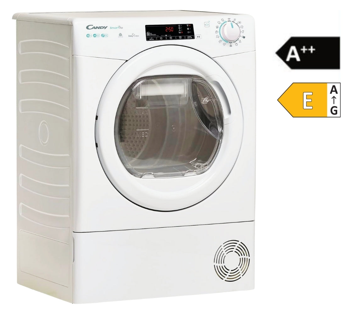 Asciugatrice Condensazione 10 kg Candy SmartPro A++ CSOEH10A2TE-S Wi-Fi App hOn