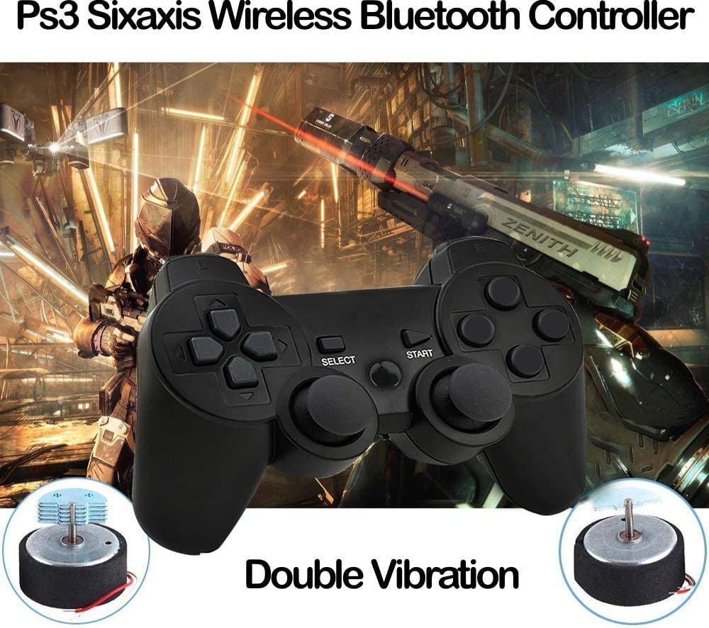 2 Controller wireless Compatibili Plays3 BT Game Joystick Analogico Gamepad P3