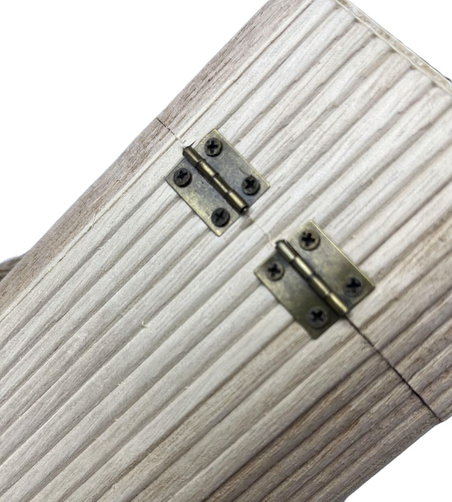 Cassetta Portabottiglie in Legno Verticale Scatola Bottiglie Vino Decoupage