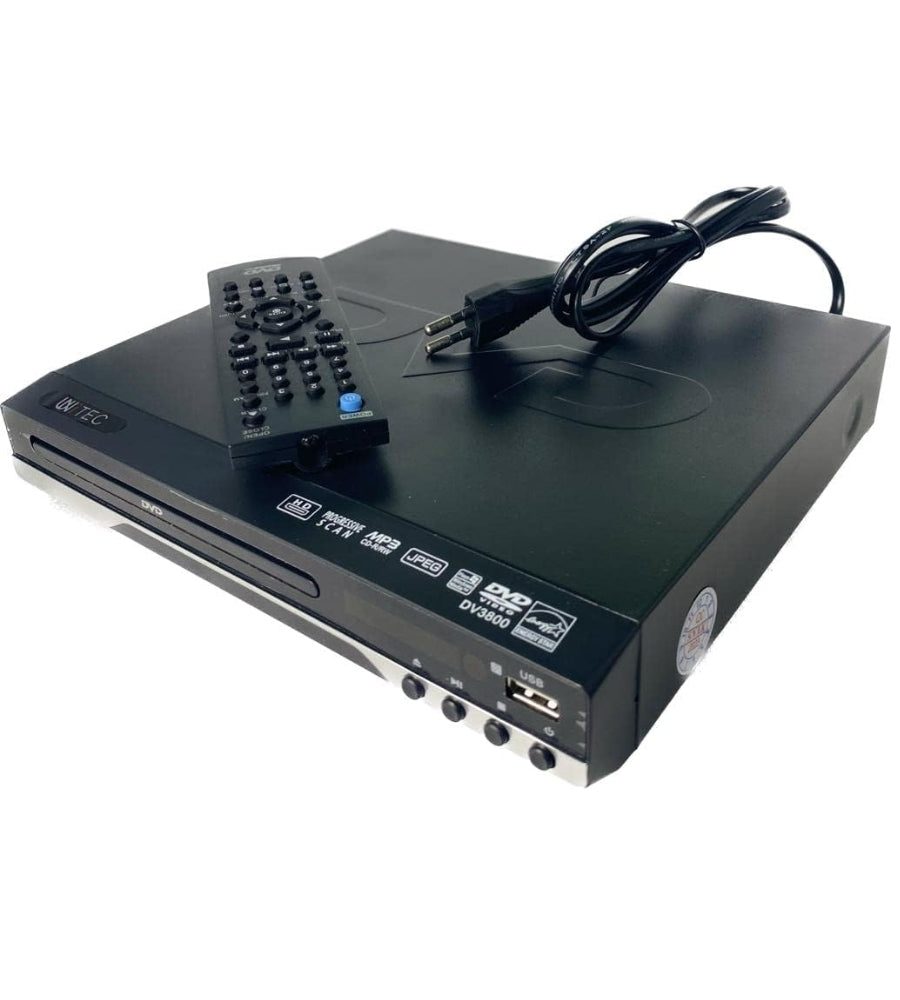 Lettore DVD HDMI USB Display Audio DVD CD MP3 Mpeg4 Telecomando Cavo HDMI