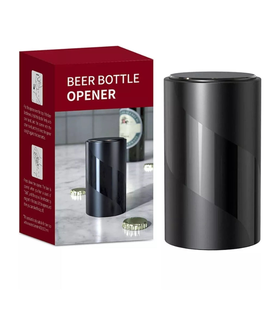 Apribottiglie Cavatappi Con Pressione Su Bottiglia Birra Magnetico Stappa Tappo