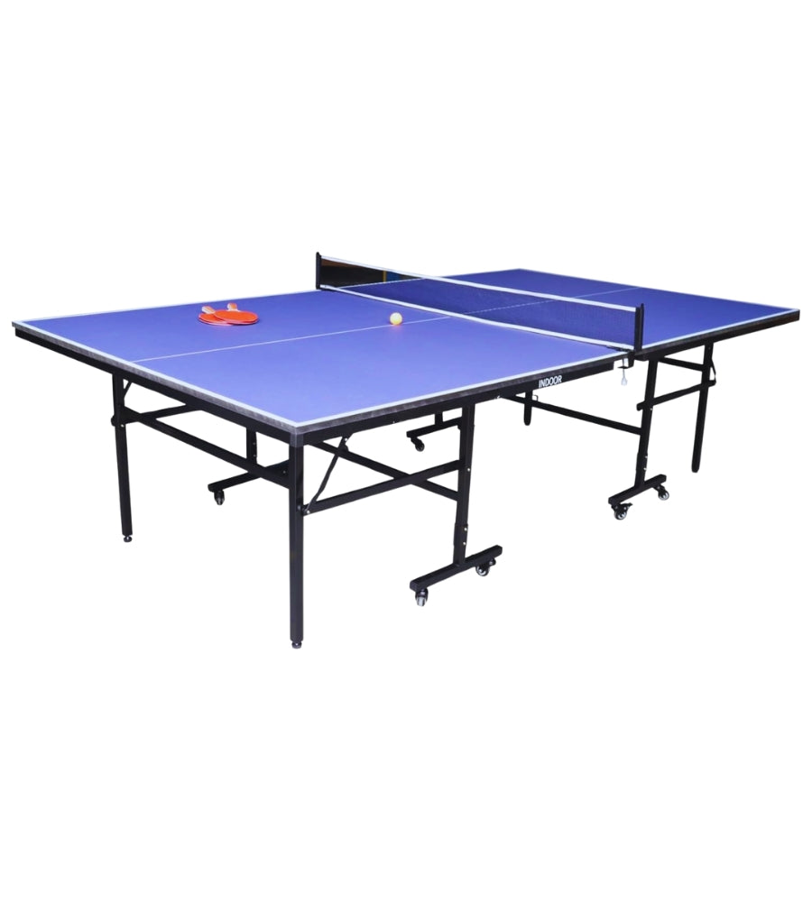 Tavolo da Ping Pong Pieghevole Indoor Interno Tavolo in MDF Tubolari Metallo