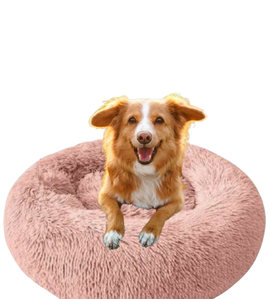 Cuccia Soffice per Cani Gatti Cuccia Tonda Morbida Animali Domestici 50 x 15H cm