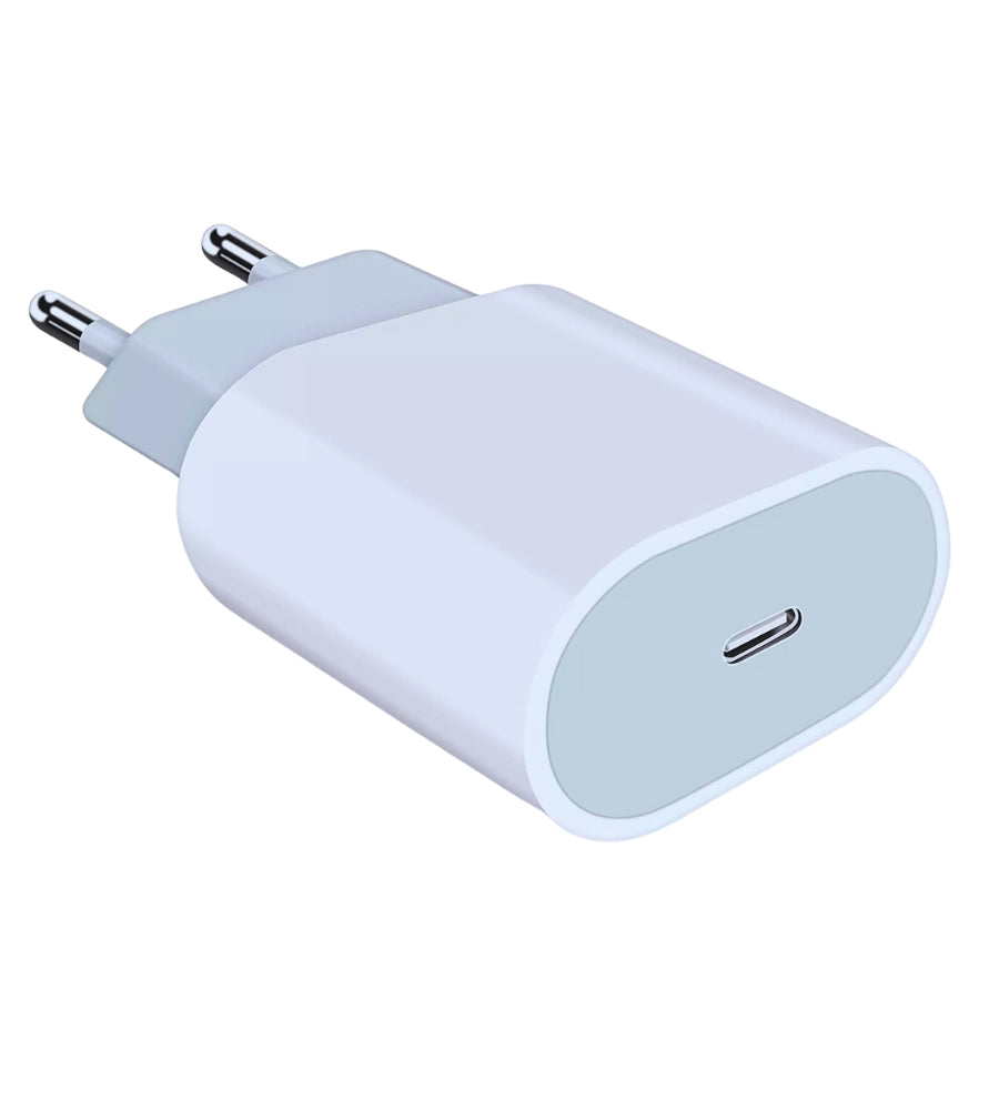 Caricabatteria 20W Caricatore + Cavo USB-C / Light Compatibile Iphone Smartphone