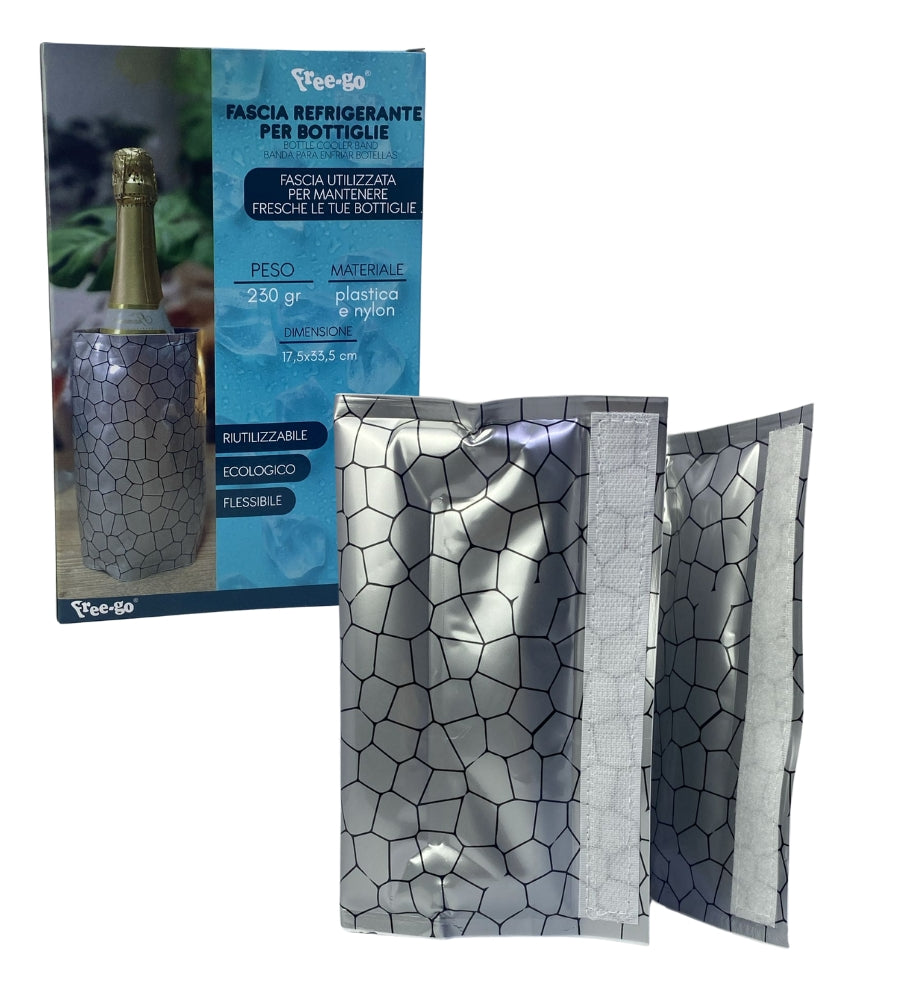Sacca Refrigerante Portabottiglie Seau Glace Wine Raffredda Bottiglie Portatile