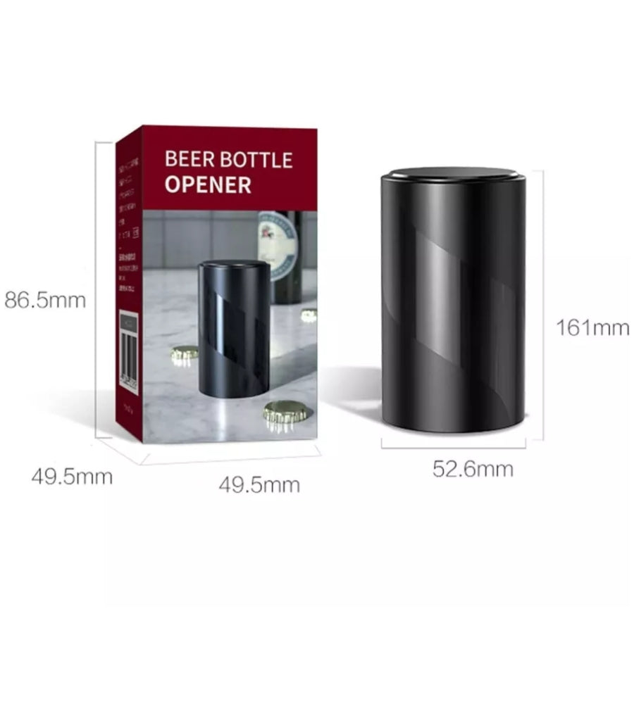 Apribottiglie Cavatappi Con Pressione Su Bottiglia Birra Magnetico Stappa Tappo