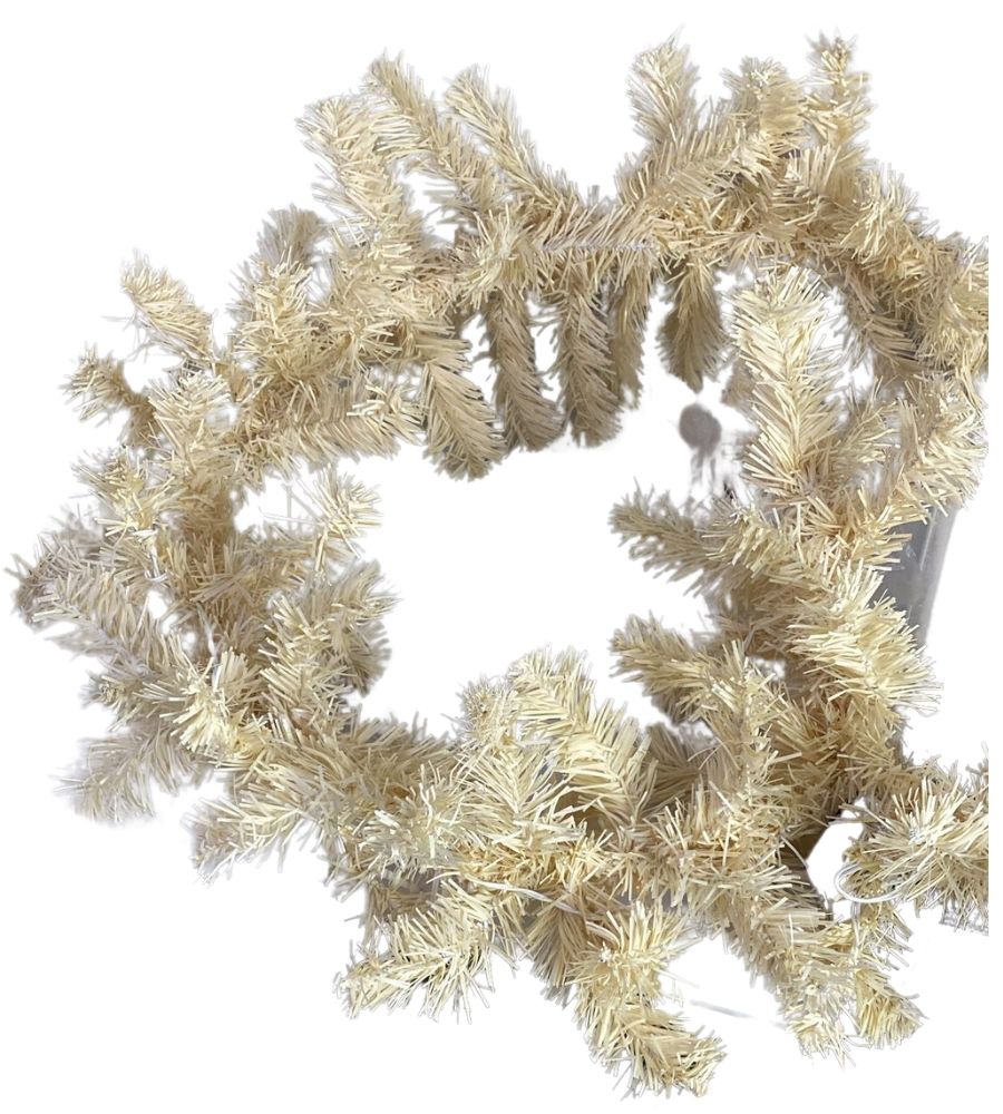 Ghirlanda Natalizia Luminosa 30 LED Effetto Vintage a Batteria 180 cm 120 Punte