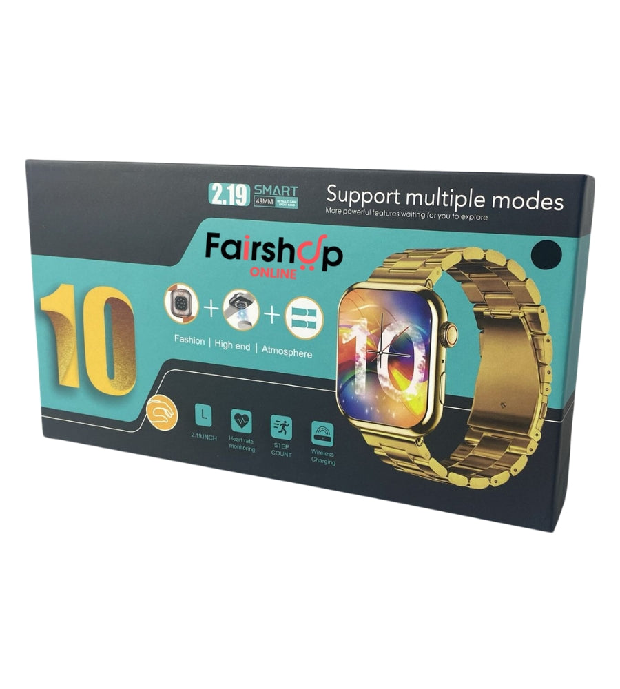Smartwatch Bluetooth con 2 Cinturini Wireless Sport Salute Android 49 mm