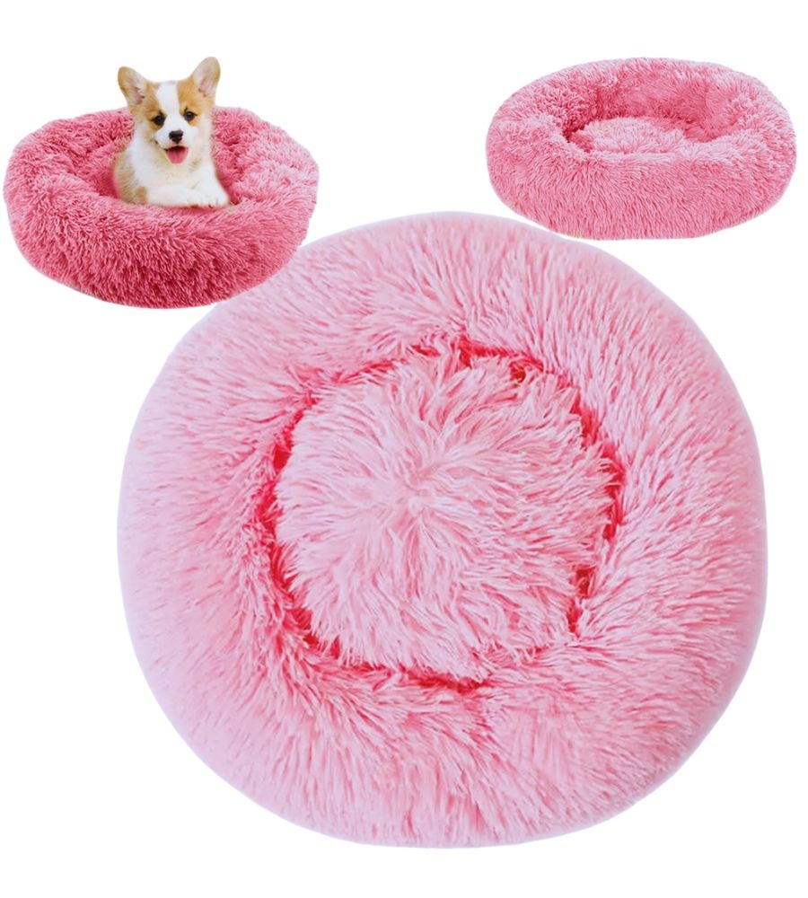 Cuccia Soffice per Cani Gatti Cuccia Tonda Morbida Animali Domestici 50 x 15H cm