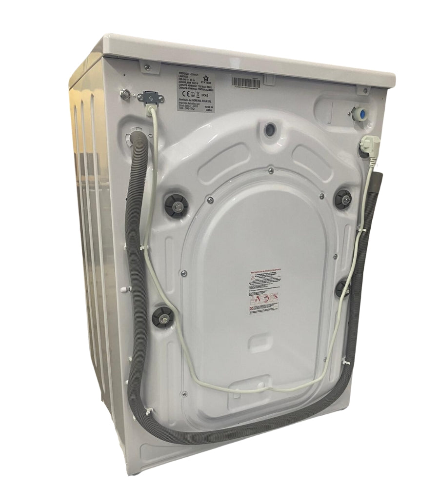 Lavatrice 10 Kg Carica Frontale Inverter Classe A Centrifuga 1200G Spessore 59cm