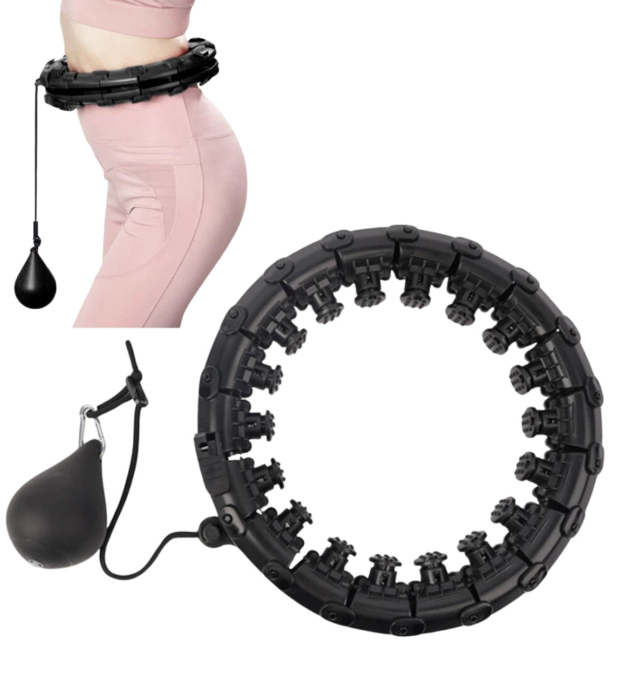 Cerchio Hula Hoop Vita Sottile Sport Ginnastica Palestra Fitness 30-42 cm