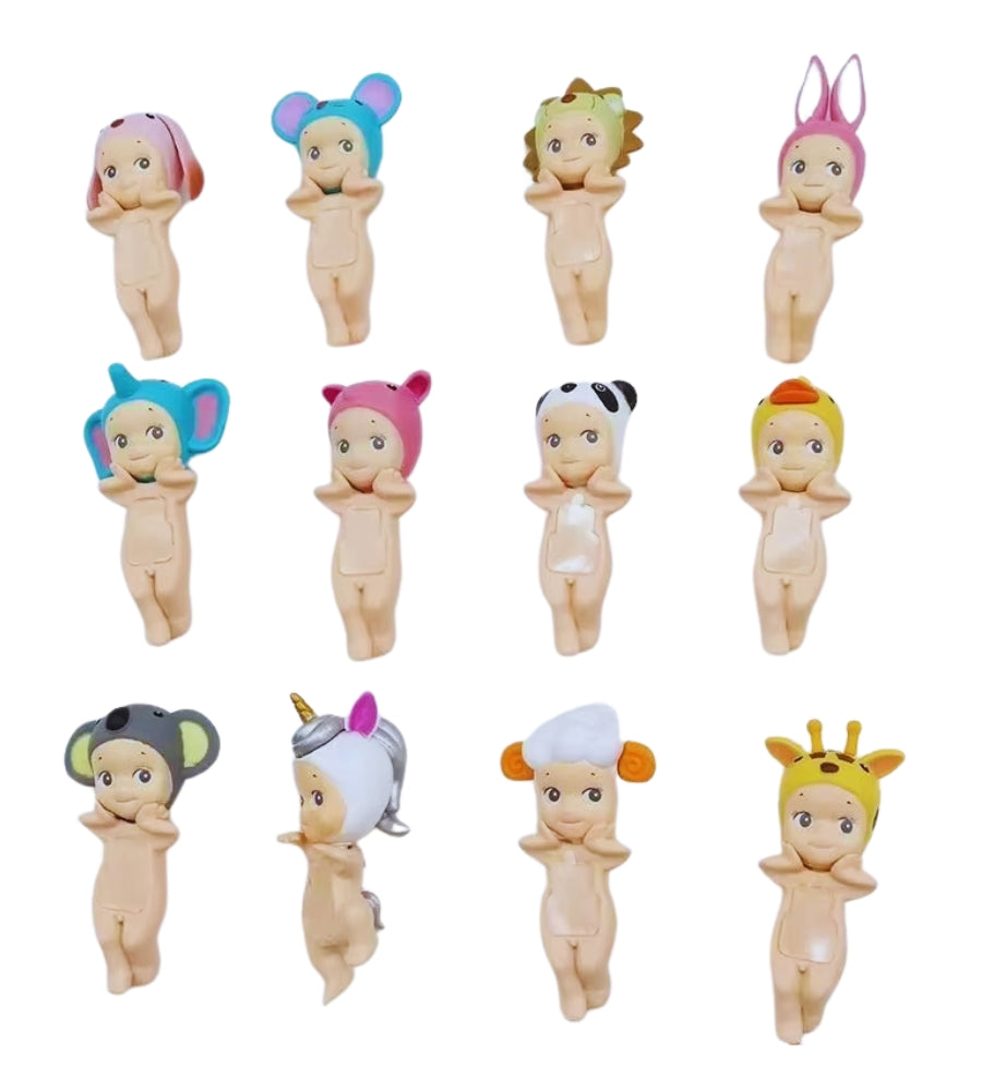 Sonny Angel Harvest Hippers Series Animal Figure Smartphone Pc 1 pz