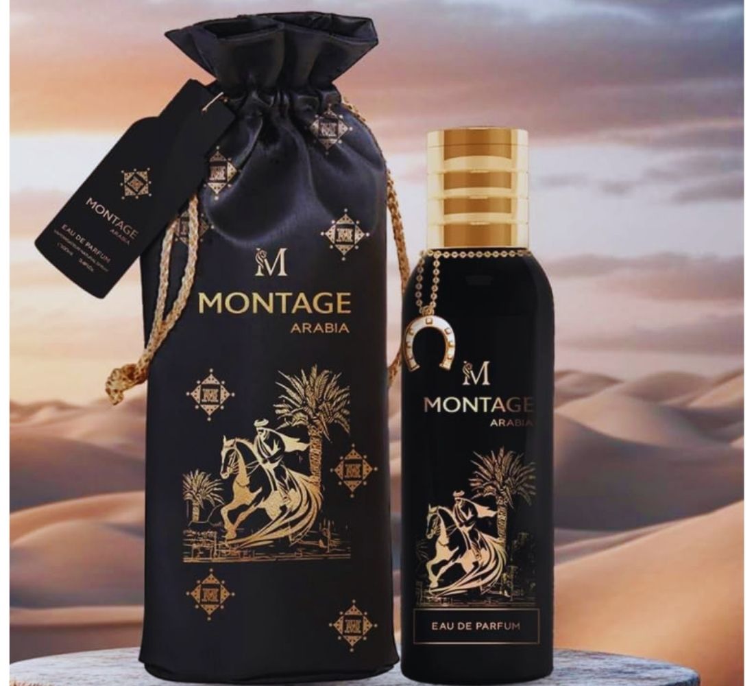 Montage Arabia Eau de Parfum Natural Spray 100ml Unisex Intenso Persistente