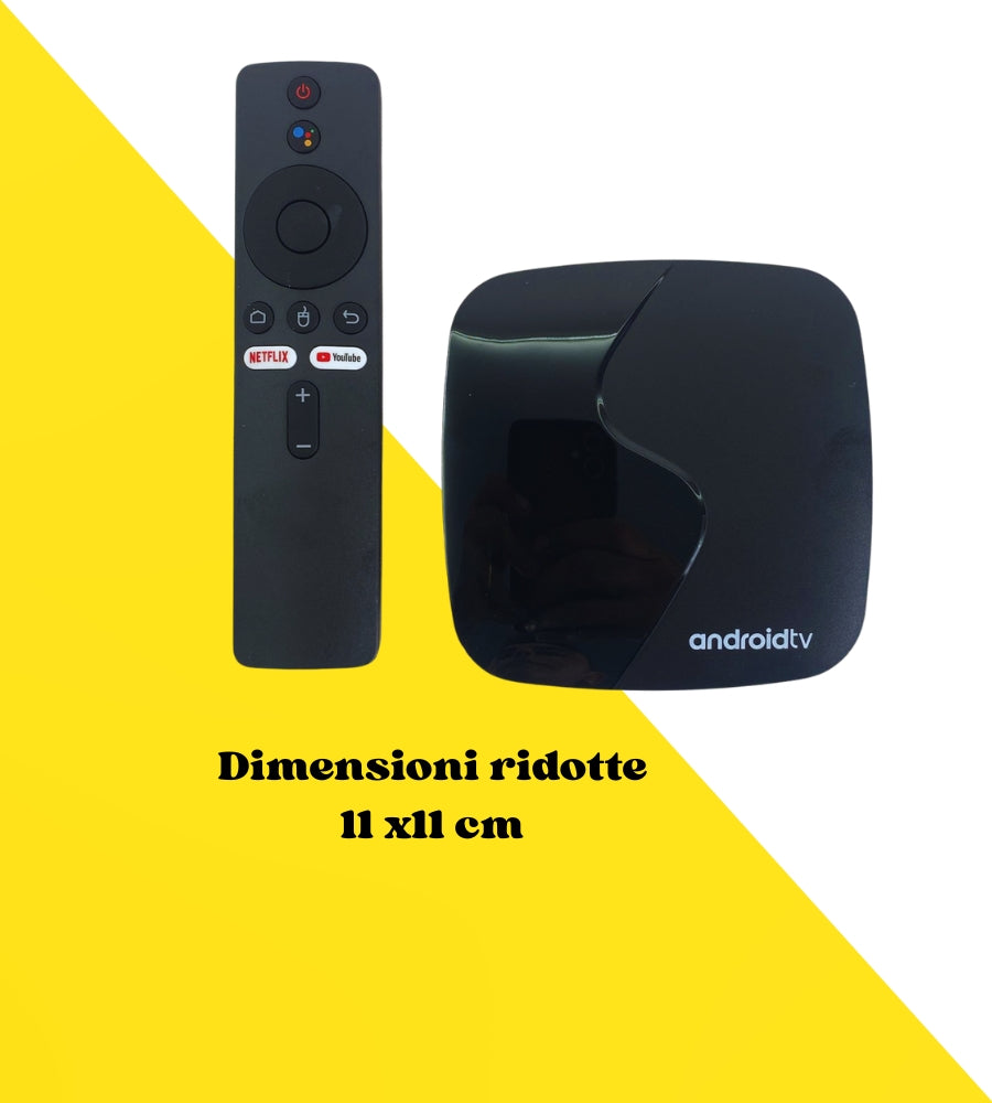 Android Smart TV Box WiFi UHD Tv Box Mini 8K QuadCore Full HD Ram 8GB + 64GB Rom