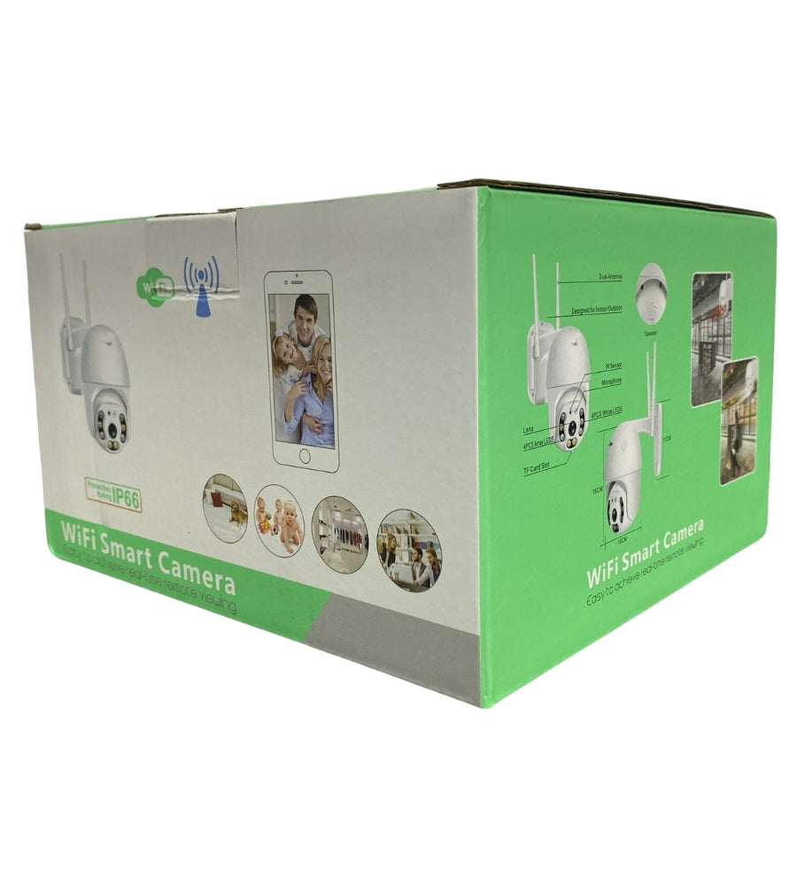 Telecamera IP Cam PTZ WiFi Esterna Motorizzata Sorveglianza Smart App ICSEE