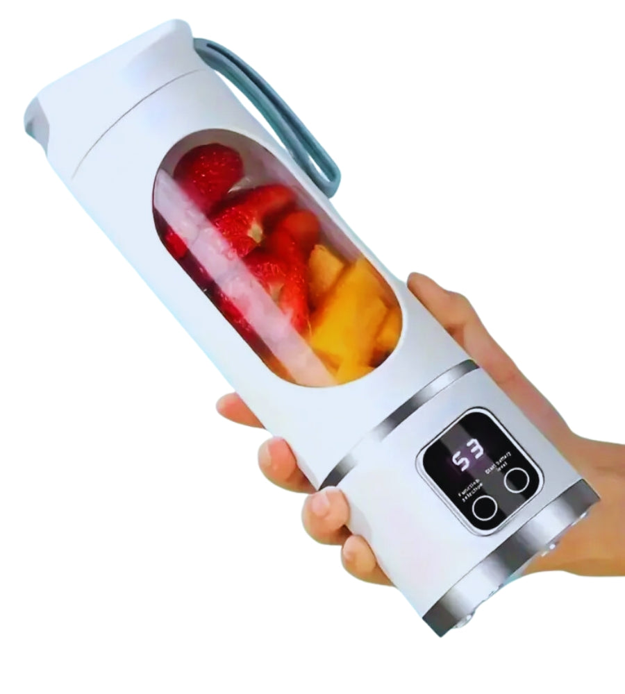 Mini Frullatore Portatile USB 25 W Smoothie Estrattore Frutta a Batteria 450 ML