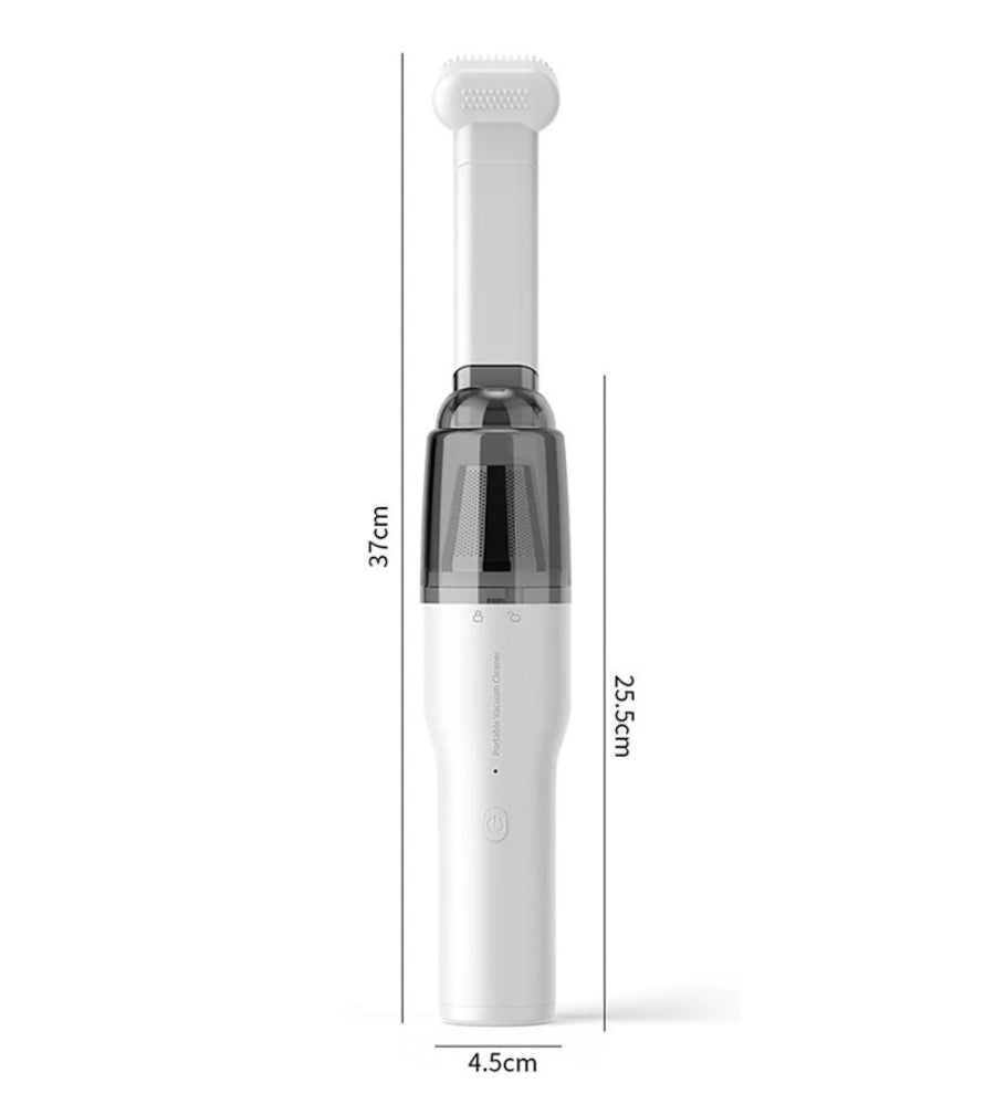 Aspirapolvere Mini Portatile Ricaricabile Gonfiatore Soffiatore Auto Casa 8000pa
