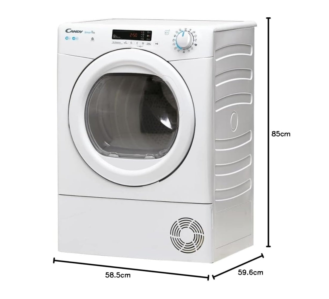 Asciugatrice a Condensazione 10 kg Candy Smart Pro CSOE C10DG-S Wi-Fi App hOn