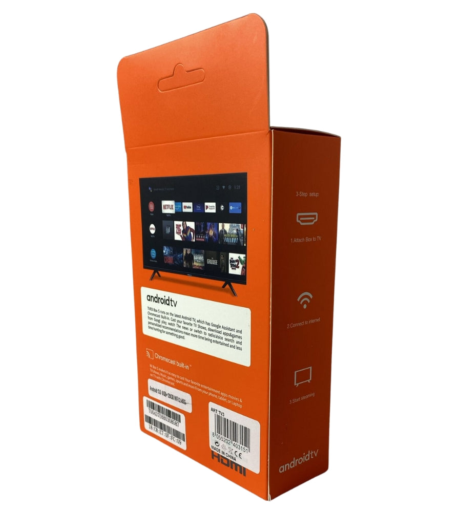 Stick TV con Telecomando WiFi TV Android Box 8K ULTRA HD Fire Stick Slim