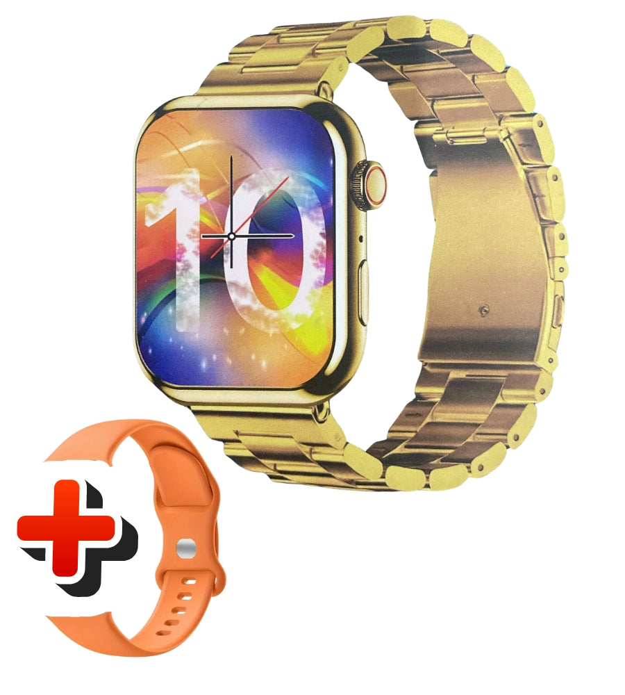 Smartwatch Bluetooth con 2 Cinturini Wireless Sport Salute Android 49 mm