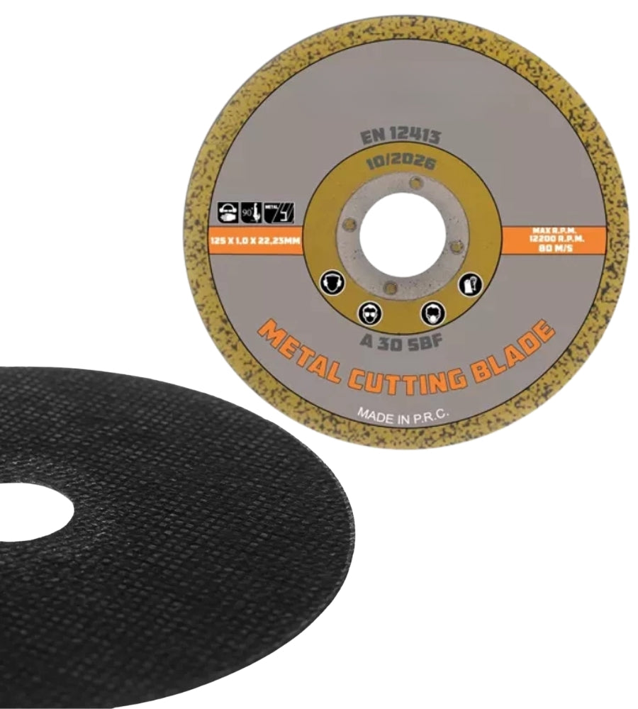 50 Pz Disco Abrasivo da Taglio Ferro Diametro 125 x 1 mm Sottile Smerigliatrice