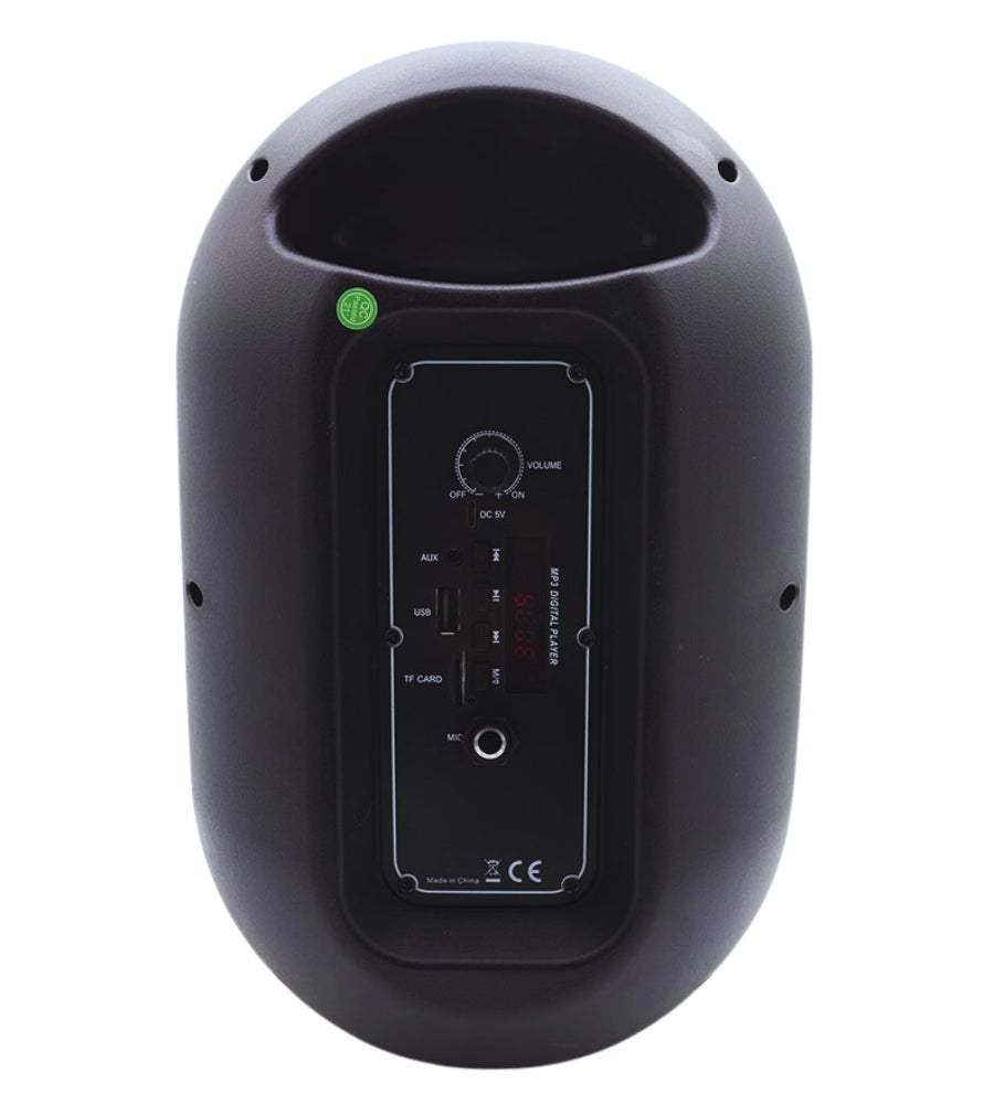 Speaker Cassa Bluetooth 5.0 Altoparlante Portatile TWS Microfono Luci LED