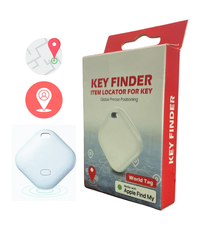 Localizzatore GPS World TAG Bluetooth Tracker Wireless Key Finder IOS Find My