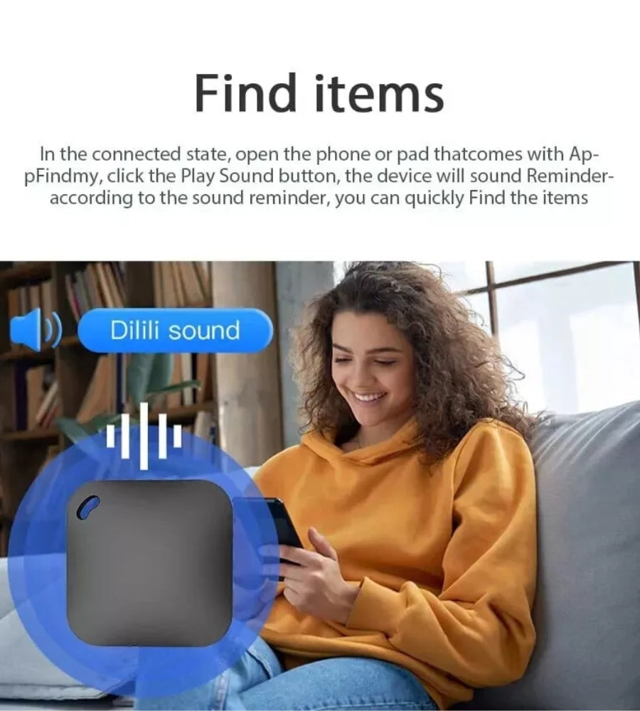 Localizzatore GPS World TAG Bluetooth Tracker Wireless Key Finder IOS Find My