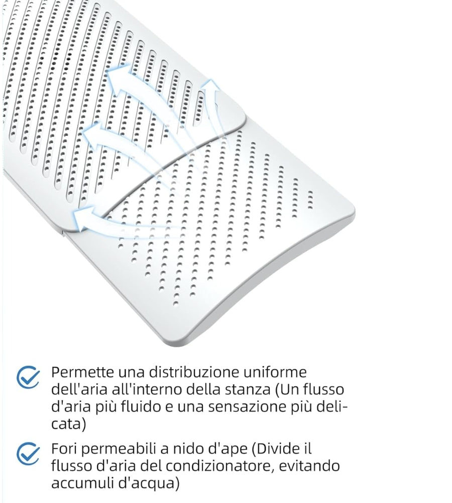 Deflettore Condizionatore Regolabile Deviatore Flusso Aria Diretta 52-97 cm