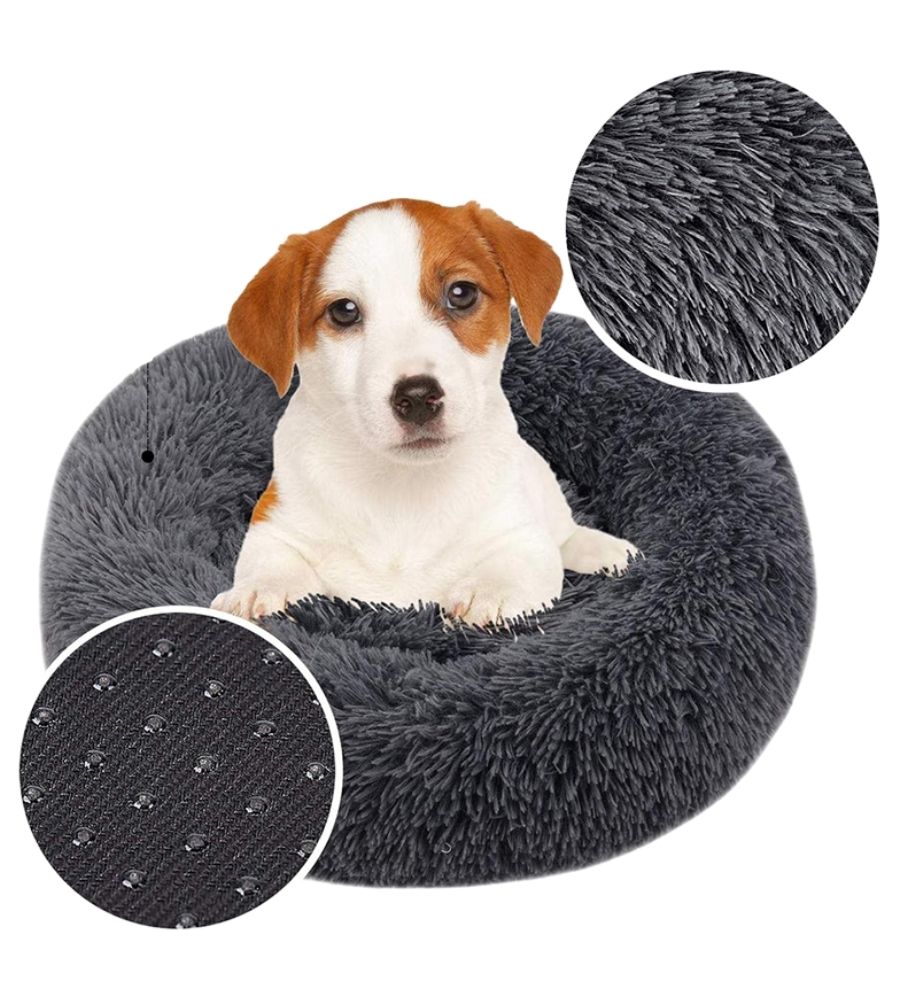 Cuccia Soffice per Cani Gatti Cuccia Tonda Morbida Animali Domestici 50 x 15H cm