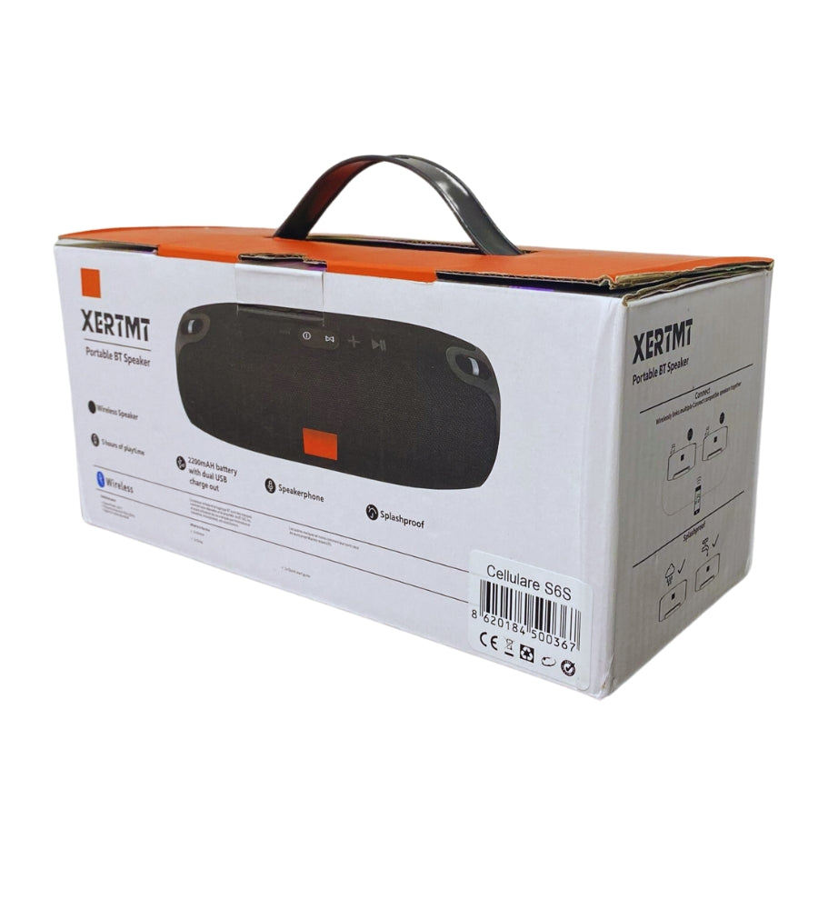 Speaker Cassa Bluetooth Altoparlante Waterproof WiFi USB Portatile Xertmt