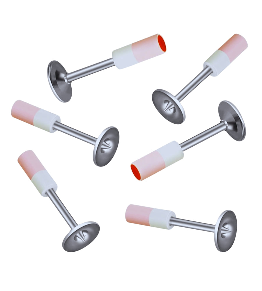 Chiodi Per Pistola Sparachiodi 100pz Rivetti Acciaio da 7,3 mm Cemento Ferro