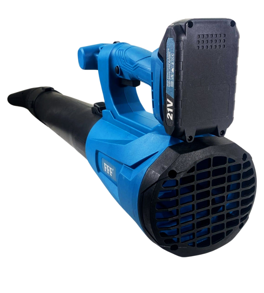 Soffiatore Batteria Potente 6 Velocita' 2 Batterie 21V Foglie Giardino Campeggio