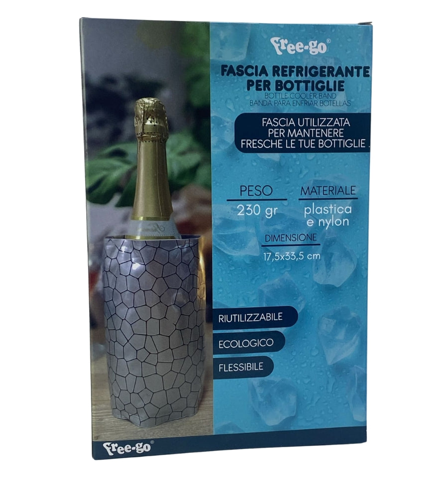 Sacca Refrigerante Portabottiglie Seau Glace Wine Raffredda Bottiglie Portatile