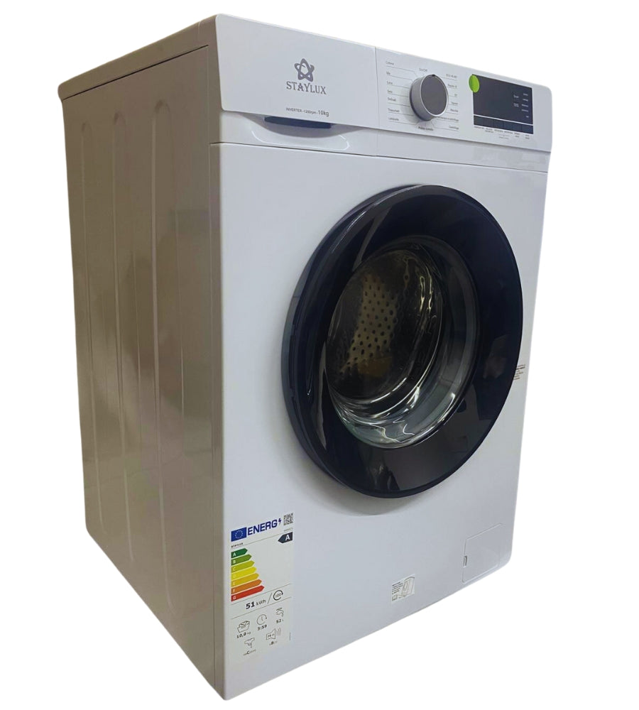Lavatrice 10 Kg Carica Frontale Inverter Classe A Centrifuga 1200G Spessore 59cm