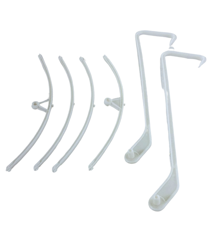 Deflettore Condizionatore Deviatore Flusso Aria Diretta 90 x 27 cm Bianco