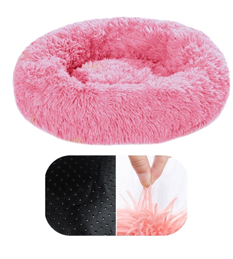 Cuccia Soffice per Cani Gatti Cuccia Tonda Morbida Animali Domestici 50 x 15H cm
