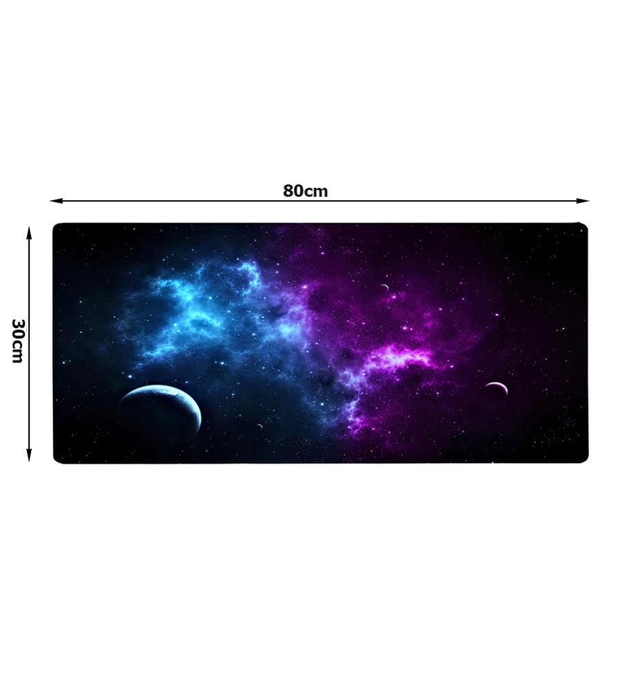Tappetino Mouse Tastiera Gaming XXL 80 x 30 Mousepad Antiscivolo Impermeabile