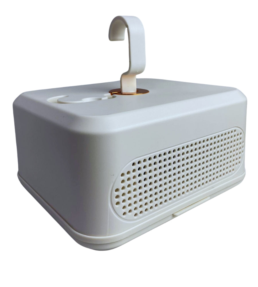 Asciugabiancheria Box Asciugatrice Elettrica Portatile Pieghevole con Timer 600W