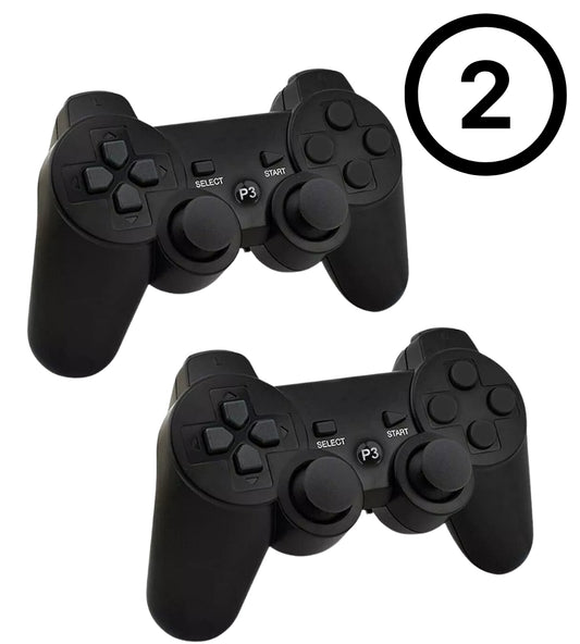 2 Controller wireless Compatibili Plays3 BT Game Joystick Analogico Gamepad P3