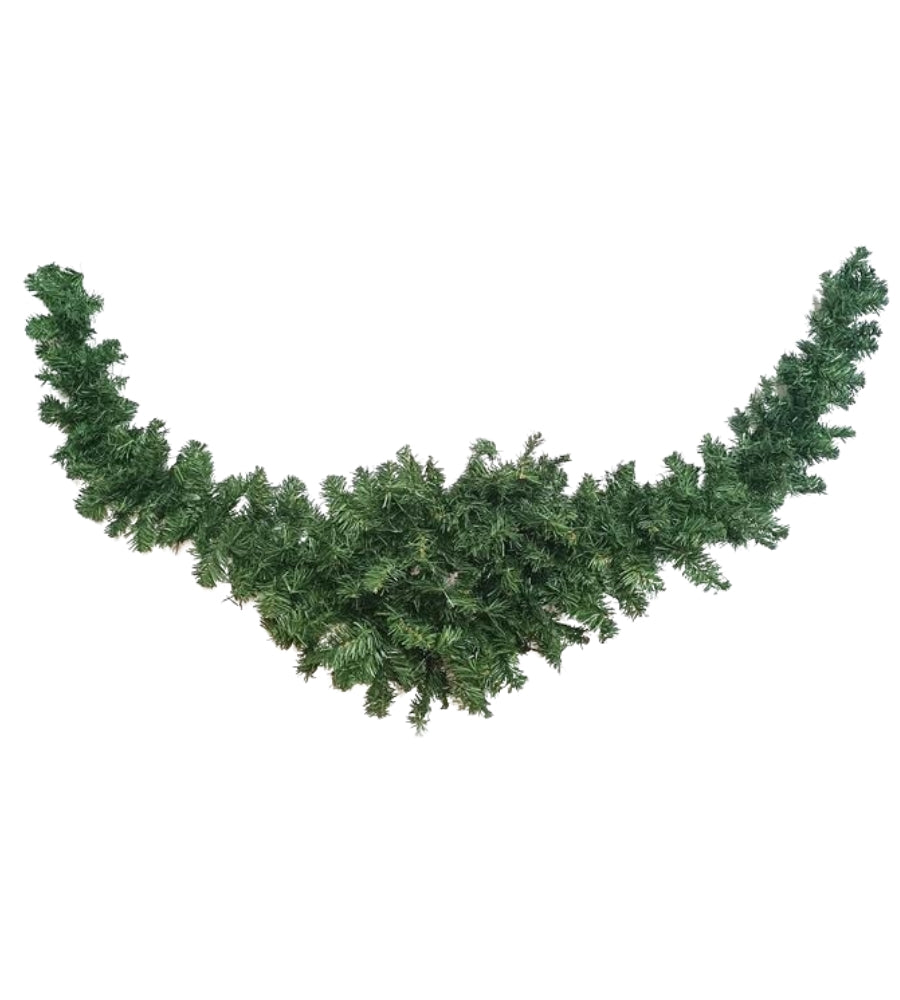 Ghirlanda Natalizia Folta 200 cm Cornicione Festone Decorazioni di Natale per la Casa 3YA60-352
