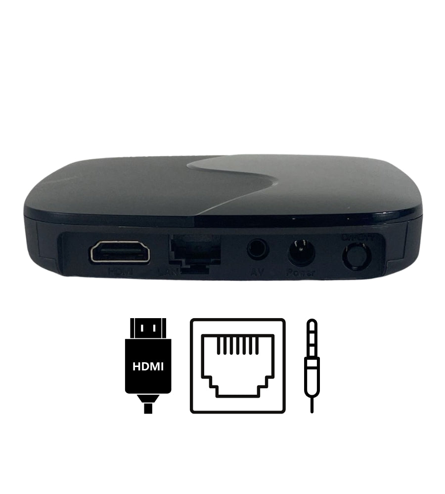 Android Smart TV Box WiFi UHD Tv Box Mini 8K QuadCore Full HD Ram 8GB + 64GB Rom