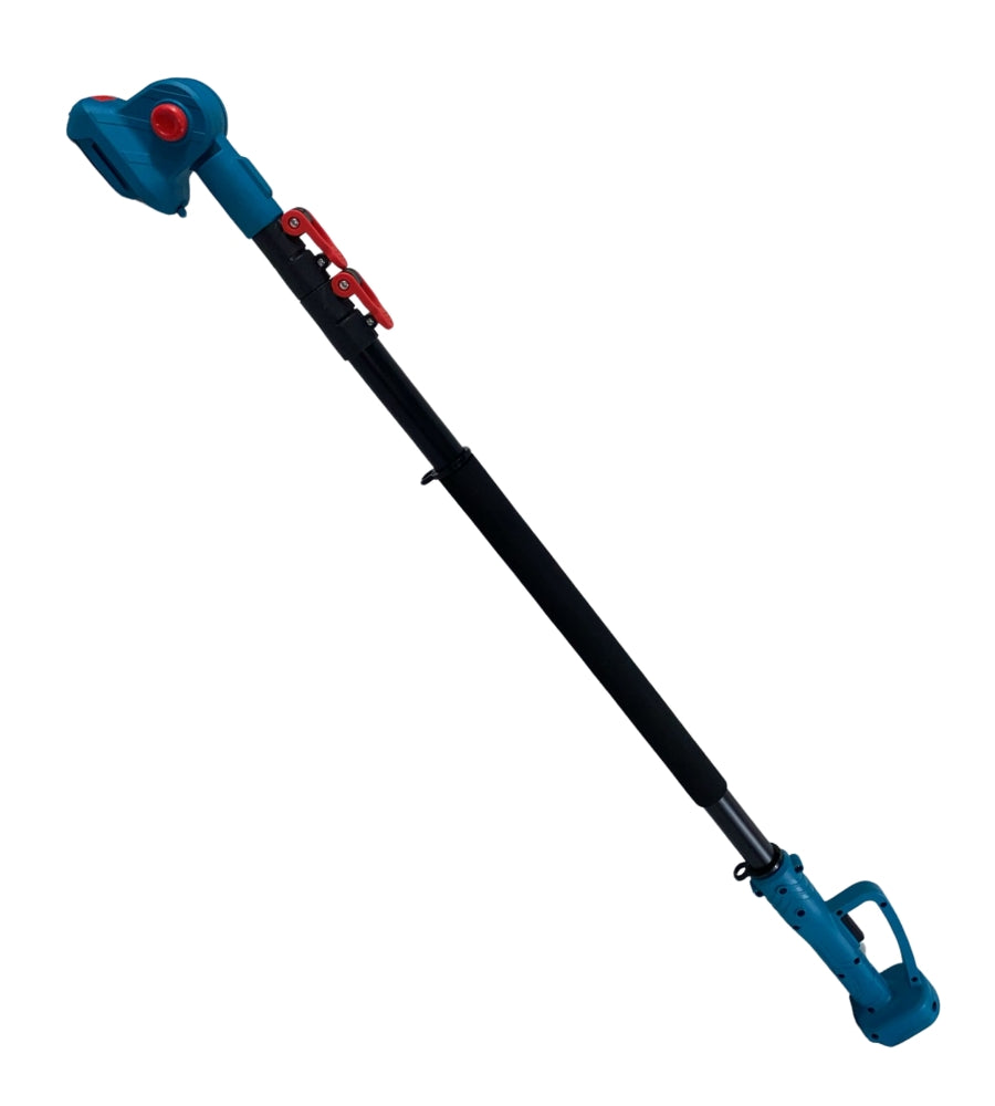 Kit Potatura Cesoia + Motosega 6" con Asta Telescopica a Snodo Doppia Batteria