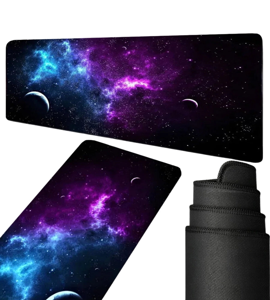 Tappetino Mouse Tastiera Gaming XXL 80 x 30 Mousepad Antiscivolo Impermeabile