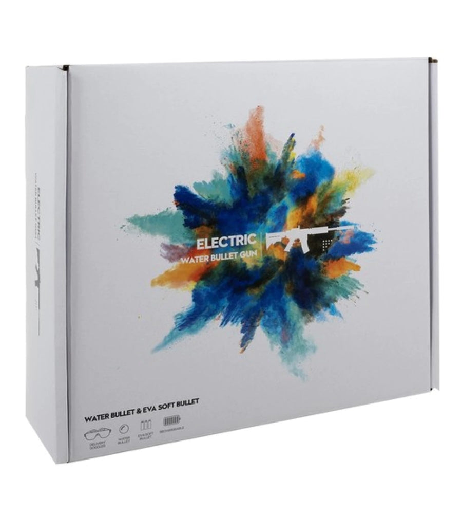 Gun Blaster Giocattolo Elettrico 6000 Proiettili Gel USB Ricaricabile Accessori
