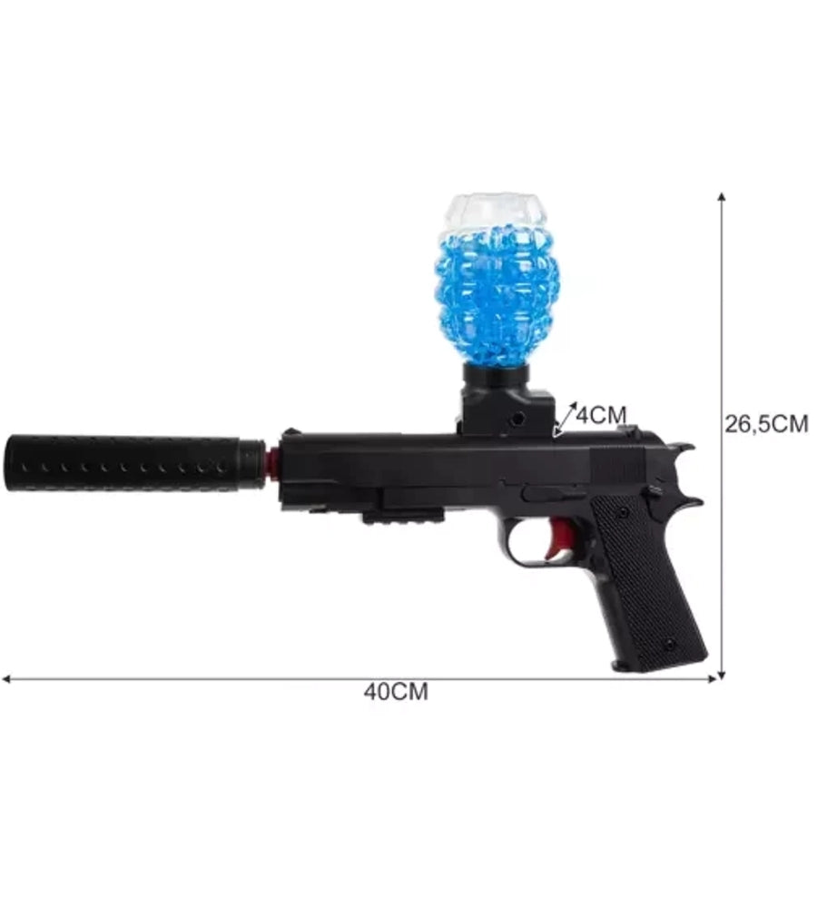Gun Blaster Giocattolo Elettrico 6000 Proiettili Gel USB Ricaricabile Accessori