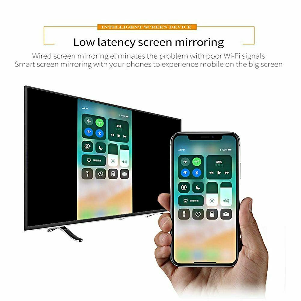 Cavo HDTV Video Mirroring Full HD Streamer 1080P USB HDMI MHL IPhone Samsung