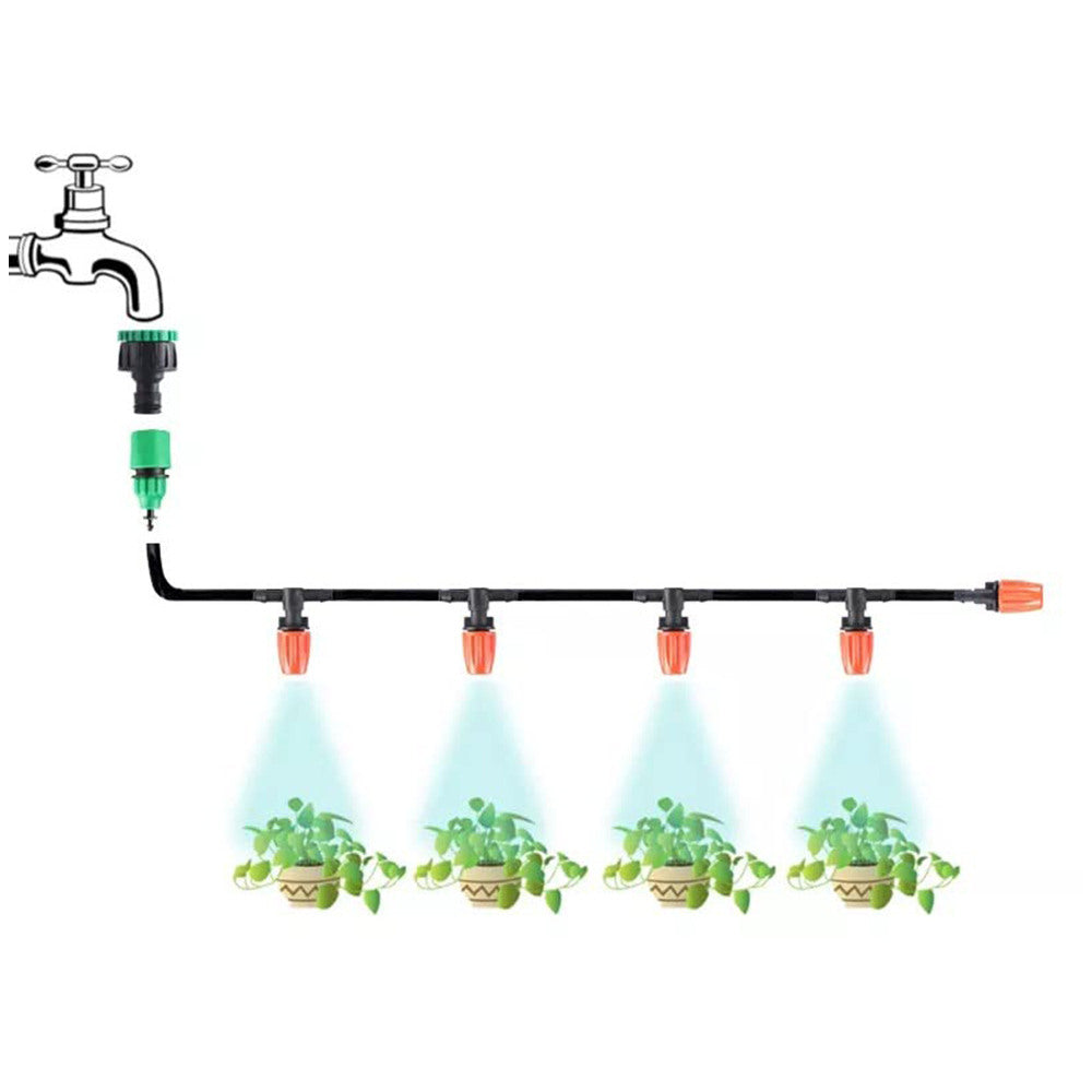 Sistema di Irrigazione a Goccia DIY Set Completo 15 Metri Giardino Balcone